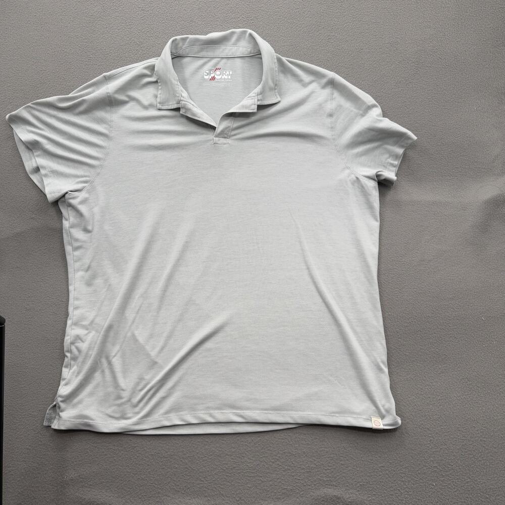 Marine Layer Weekend Sport Shirt‎ Mens 2XL Gray Performance Lightweight